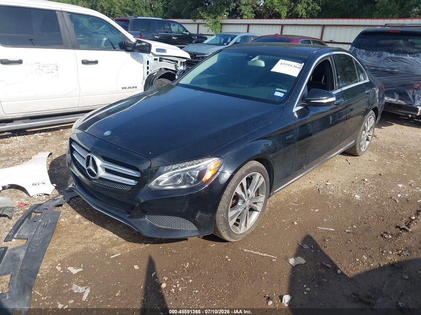 2015 MERCEDES-BENZ C auction photo 2