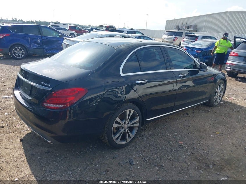 2015 MERCEDES-BENZ C auction photo 4