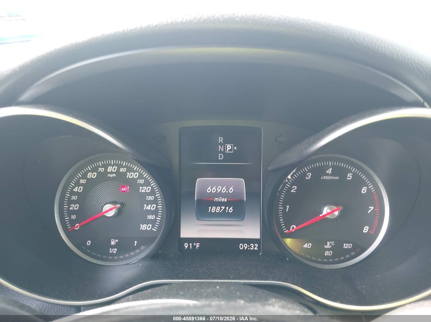 2015 MERCEDES-BENZ C auction photo 7