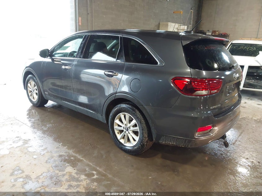 Vin: 5xypgda55kg557477, lot: 46089764, kia sorento 3.3l lx 20193