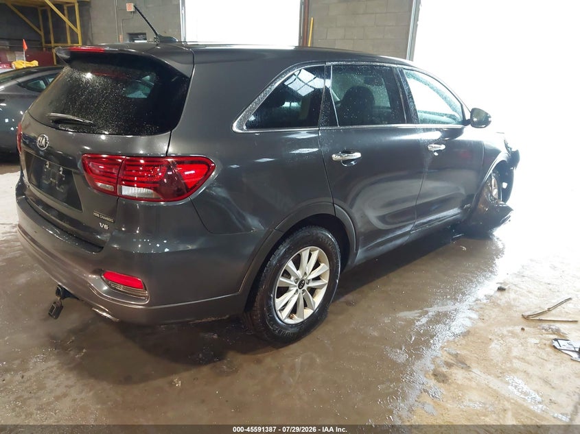 Vin: 5xypgda55kg557477, lot: 46089764, kia sorento 3.3l lx 20194