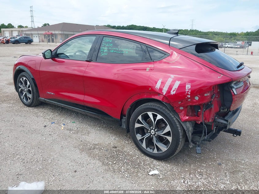 Vin: 3fmtk3su0mma51263, lot: 46089766, ford mustang mach-e premium 20213