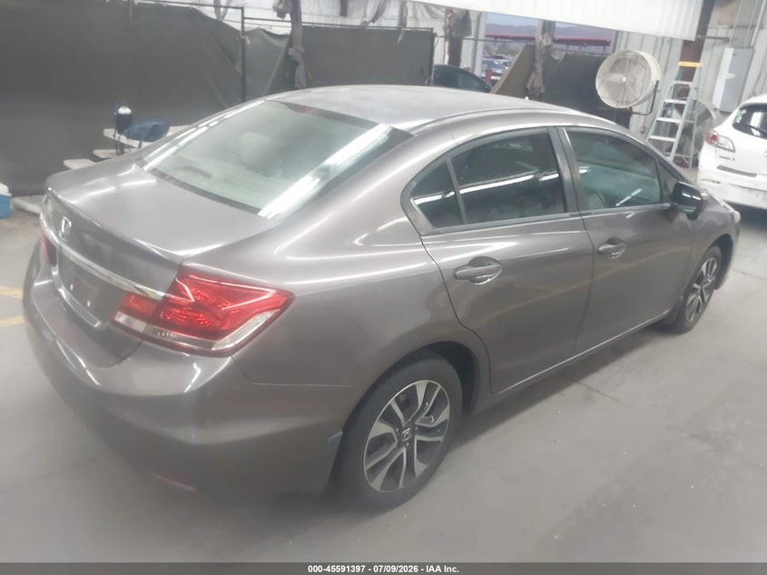 2015 HONDA CIVIC auction photo 4