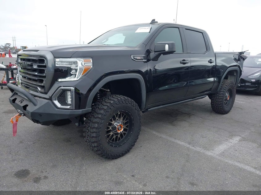 Vin: 1gtp9eel2mz264696, lot: 46089812, gmc sierra 1500 4wd  short box at4 20212