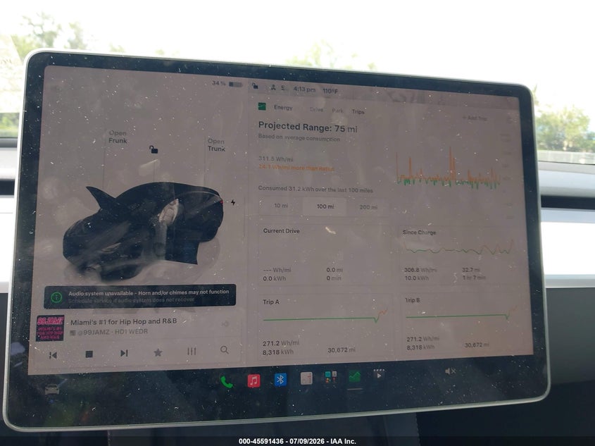 2024 Tesla Model Y Performance Dual Motor All-Wheel Drive VIN: 7SAYGDEF2RA296673 Lot: 45591436