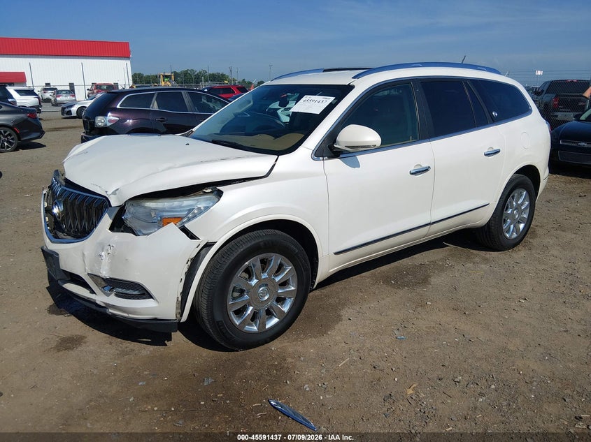 Vin: 5gakrckd0fj319659, lot: 46089814, buick enclave premium 20152
