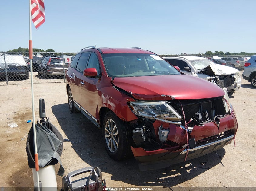 2015 NISSAN PATHFINDER auction photo 1
