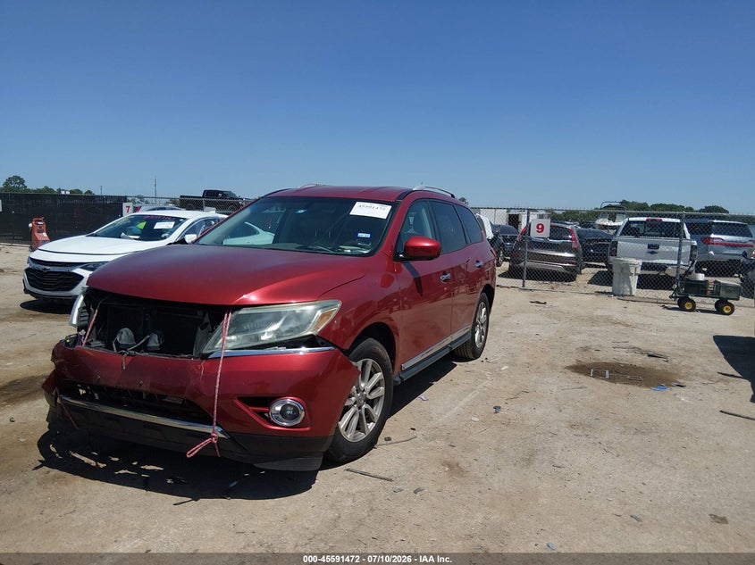 2015 NISSAN PATHFINDER auction photo 2