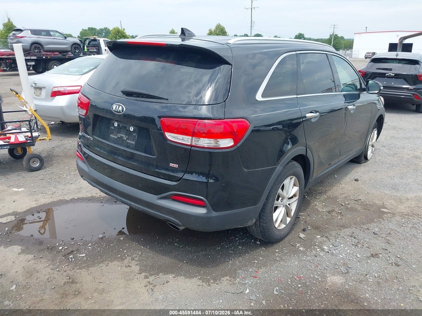 Vin: 5xypg4a33hg262479, lot: 46089861, kia sorento 2.4l lx 20174