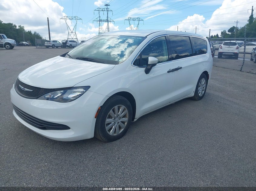 Vin: 2c4rc1ag2lr193200, lot: 46089876, chrysler voyager l 20202