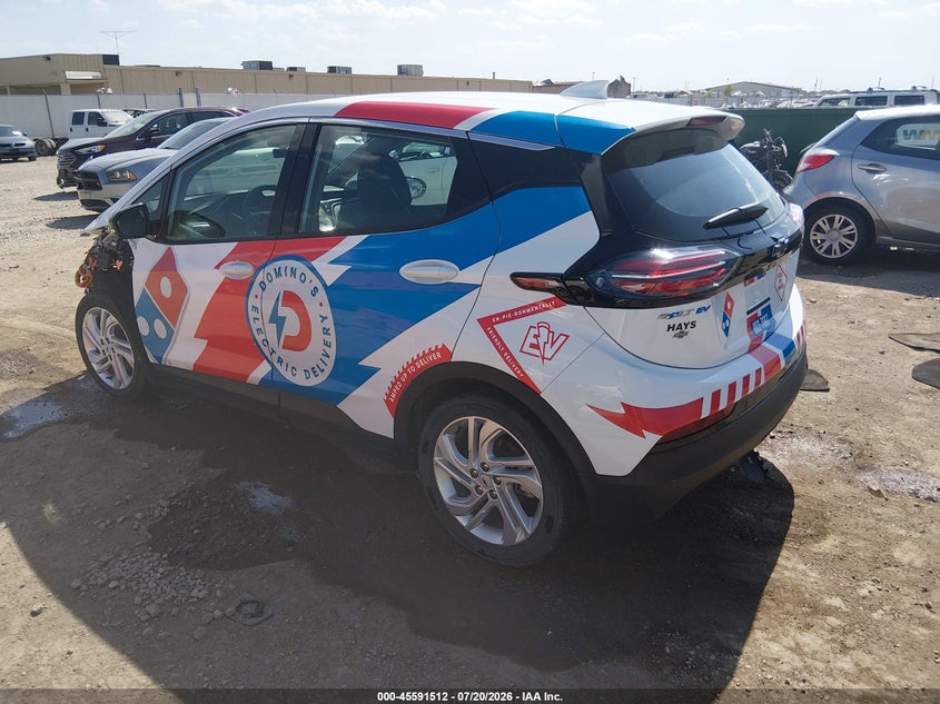 Vin: 1g1fw6s02p4107667, lot: 46089888, chevrolet bolt ev fwd 1lt 20233