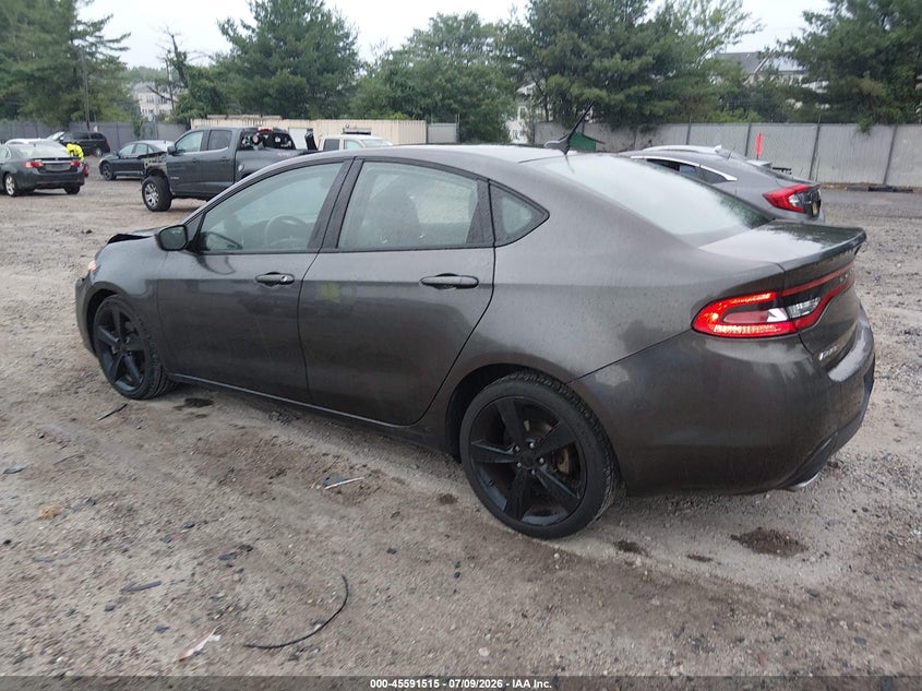 Vin: 1c3cdfbb4gd517005, lot: 46089892, dodge dart sxt 20163