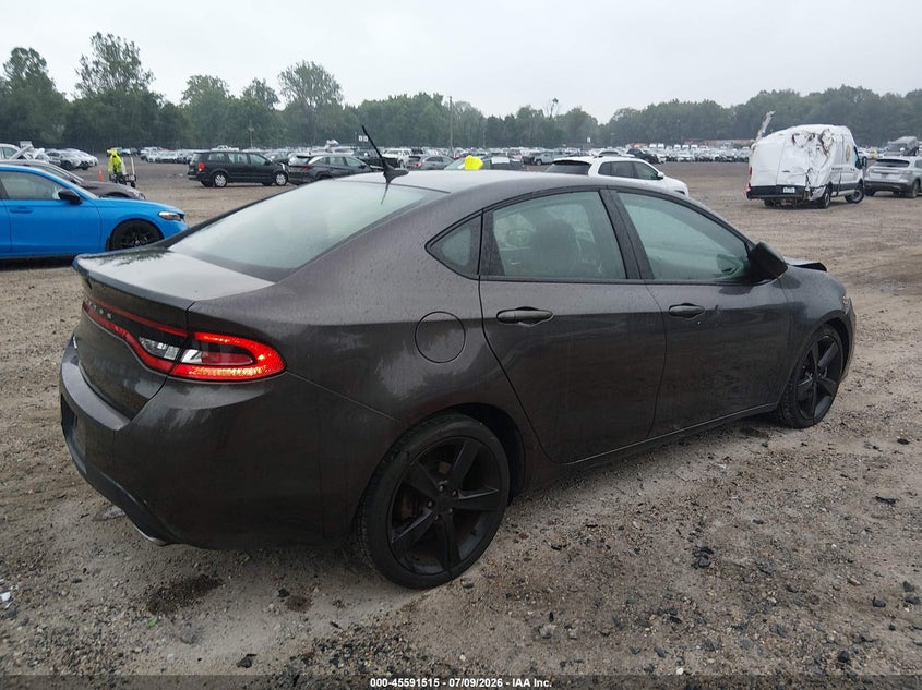 Vin: 1c3cdfbb4gd517005, lot: 46089892, dodge dart sxt 20164