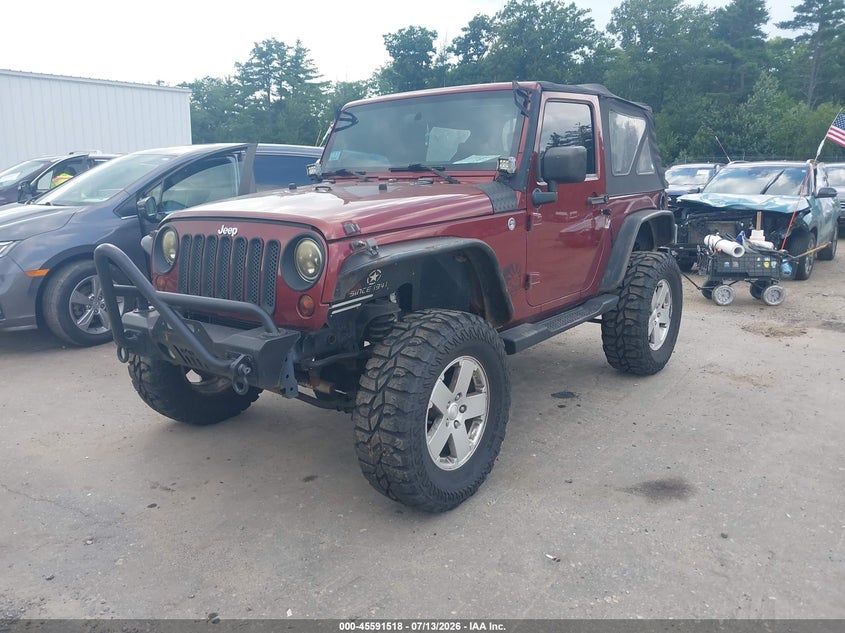 JEEP WRANGLER 2010 VIN 1J4GA5D19AL140537