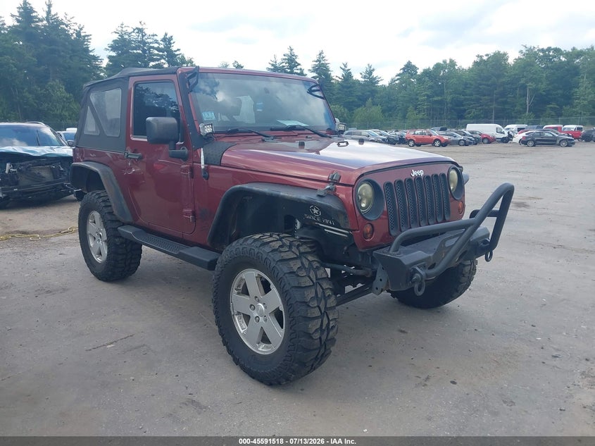 2010 JEEP WRANGLER auction photo 1