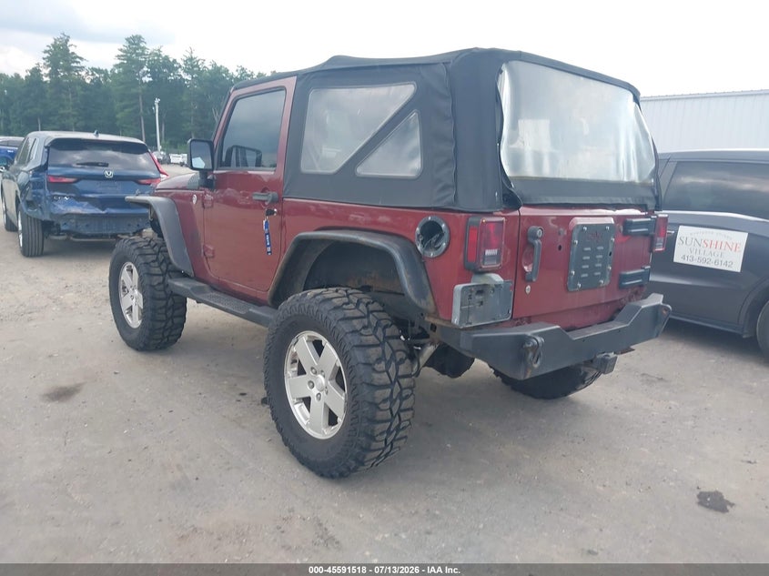 2010 JEEP WRANGLER auction photo 3