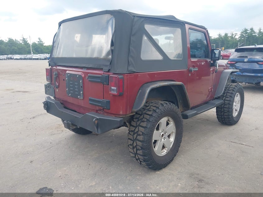 2010 JEEP WRANGLER auction photo 4