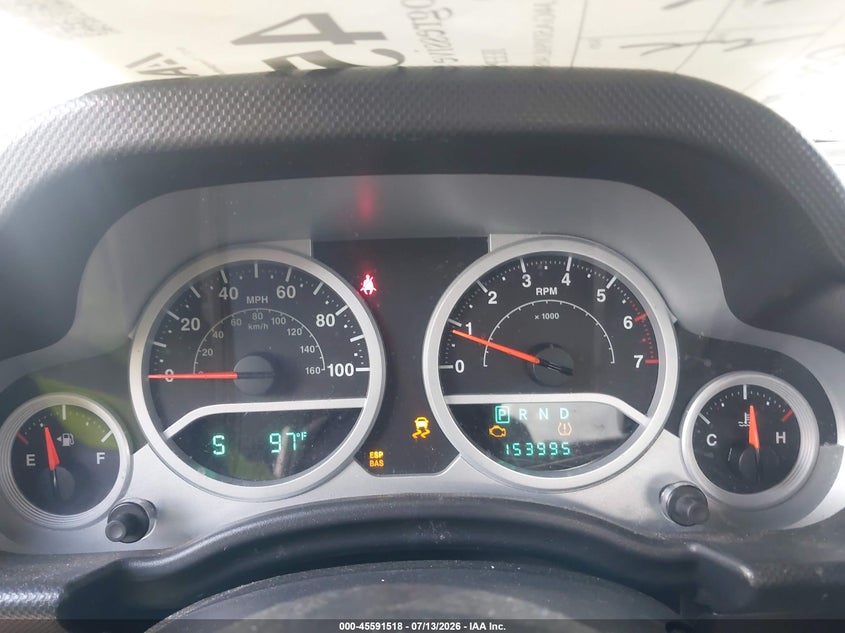 2010 JEEP WRANGLER auction photo 7
