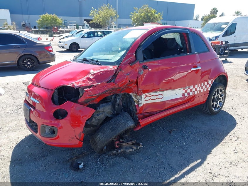 Vin: 3c3cffbr9ct212269, lot: 46089927, fiat 500 sport 20122