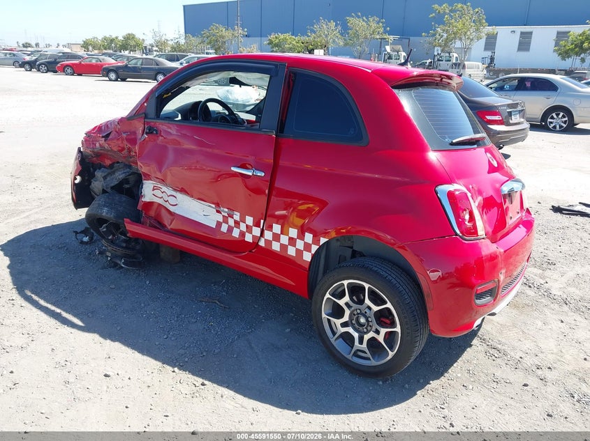 Vin: 3c3cffbr9ct212269, lot: 46089927, fiat 500 sport 20123