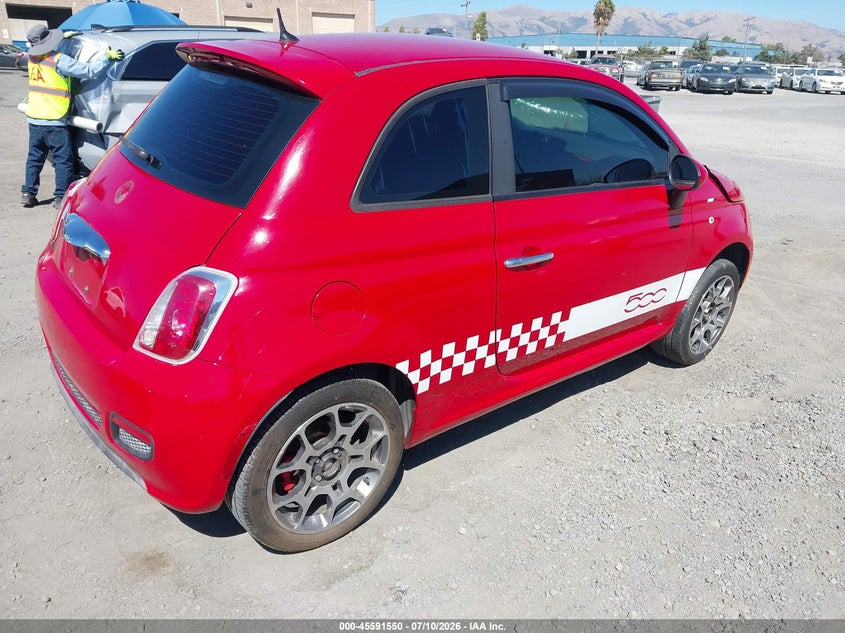 Vin: 3c3cffbr9ct212269, lot: 46089927, fiat 500 sport 20124