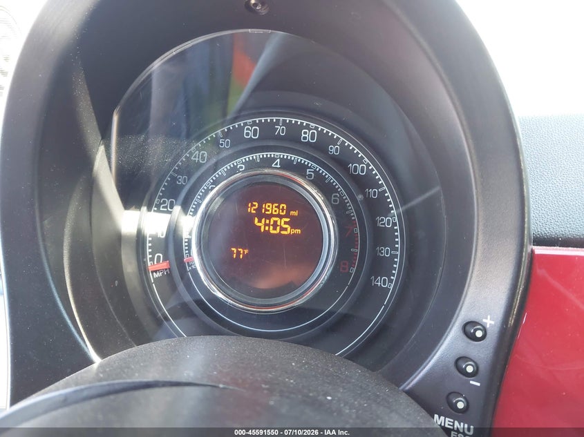 2012 Fiat 500 Sport VIN: 3C3CFFBR9CT212269 Lot: 45591550