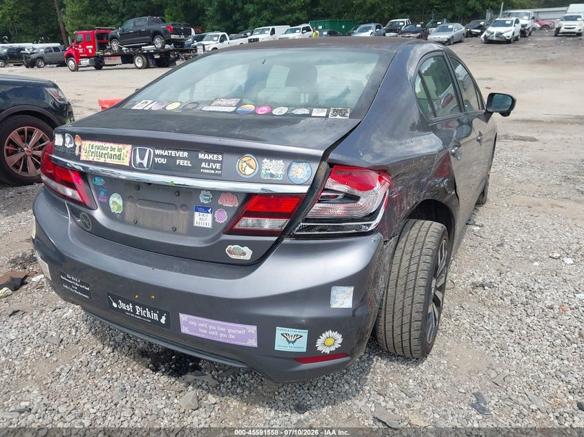 2015 HONDA CIVIC auction photo 4