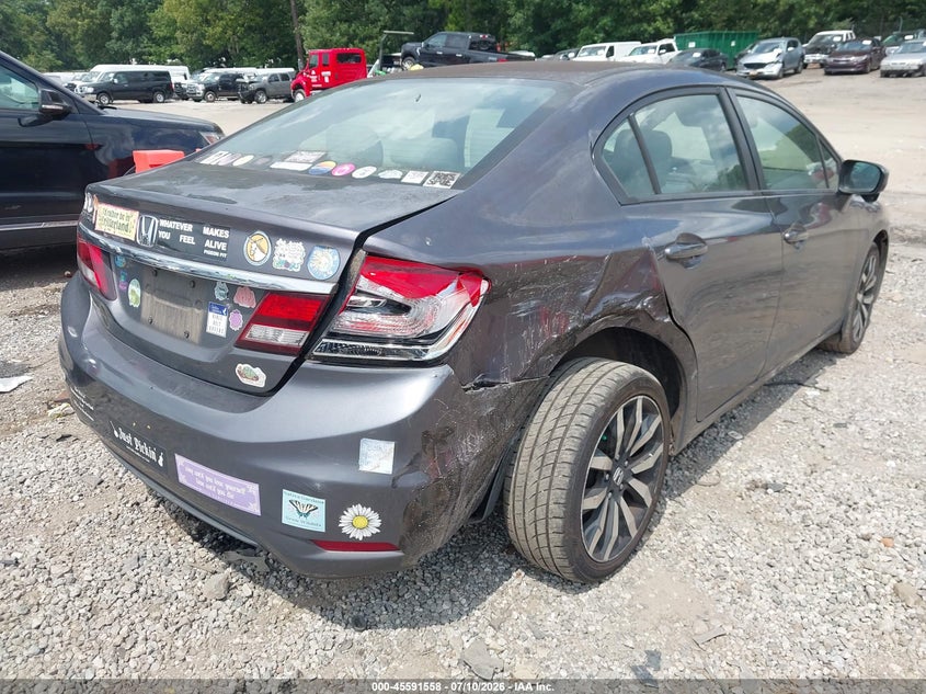 2015 HONDA CIVIC auction photo 6