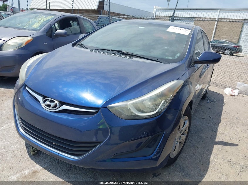 5NPDH4AE4GH704078 2016 HYUNDAI ELANTRA SE photo 1