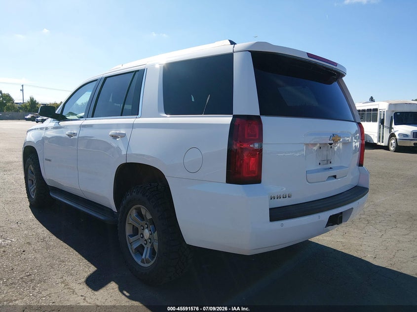 2019 Chevrolet Tahoe Ls VIN: 1GNSKAEC0KR351296 Lot: 45591576