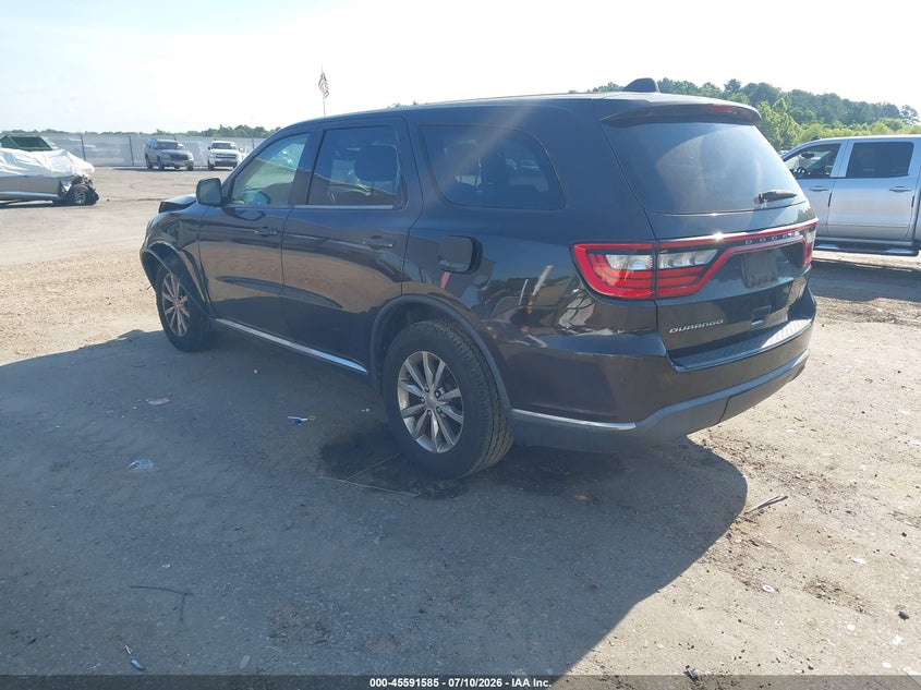 Vin: 1c4rdhag5hc789164, lot: 46089962, dodge durango sxt rwd 20173