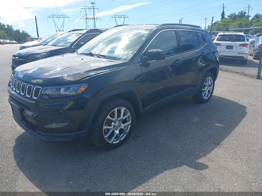 Vin: 3c4njdfn5pt526781, lot: 46089975, jeep compass latitude lux fwd 20232