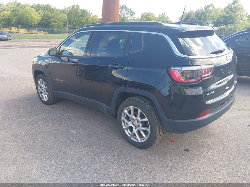Vin: 3c4njdfn5pt526781, lot: 46089975, jeep compass latitude lux fwd 20233