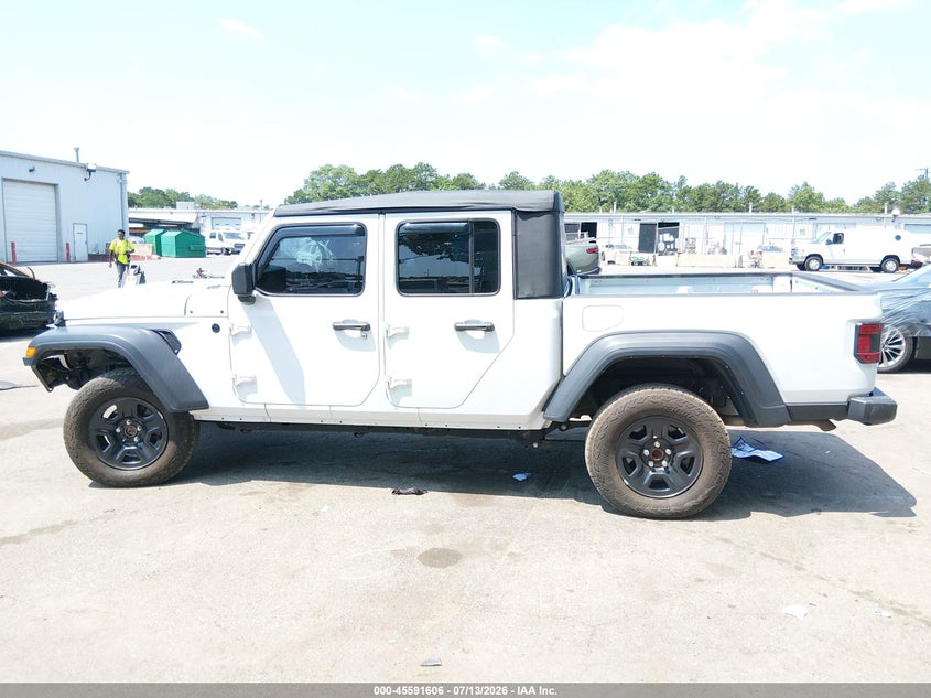 2021 Jeep Gladiator Sport 4X4 VIN: 1C6HJTAG4ML611268 Lot: 45591606