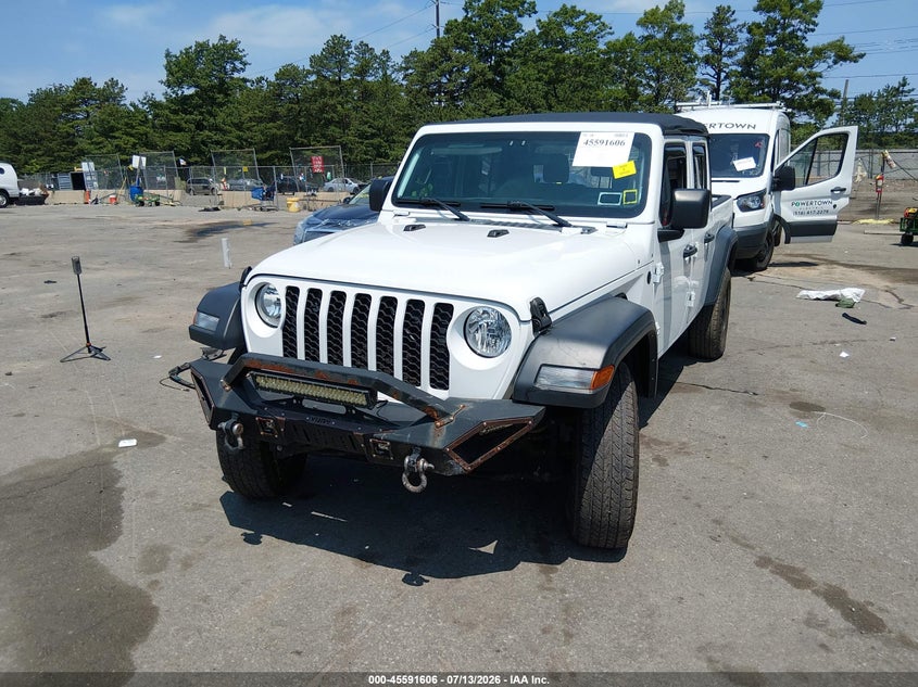 2021 Jeep Gladiator Sport 4X4 VIN: 1C6HJTAG4ML611268 Lot: 45591606