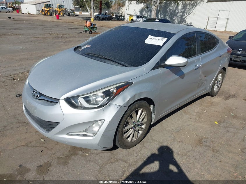 2014 Hyundai Elantra Se KMHDH4AE6EU172718 photo 1