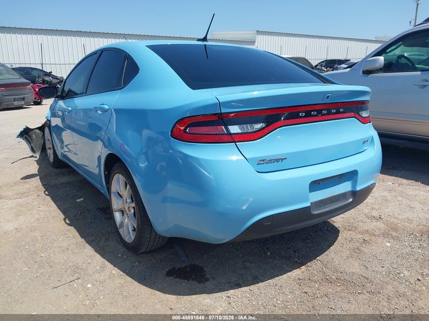 Vin: 1c3cdfba0dd214256, lot: 46090023, dodge dart sxt 20133