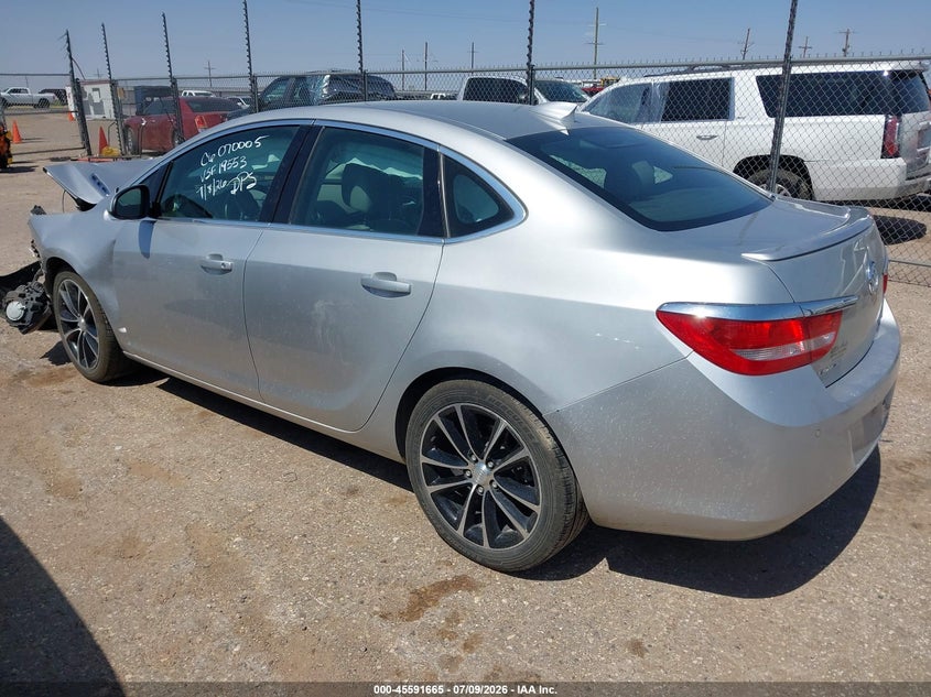 Vin: 1g4pw5sk5g4174301, lot: 46090042, buick verano sport touring group 20163