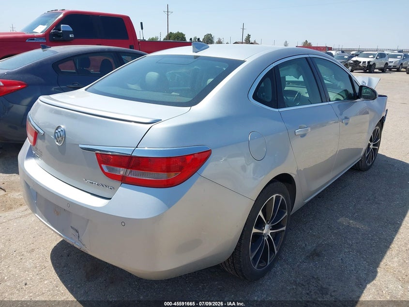 Vin: 1g4pw5sk5g4174301, lot: 46090042, buick verano sport touring group 20164
