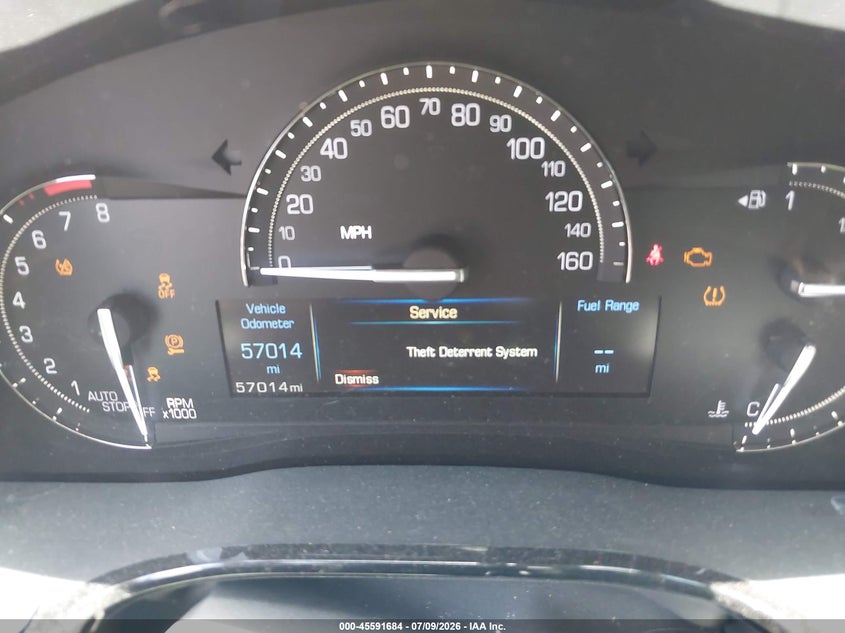2018 Cadillac Xt5 Standard VIN: 1GYKNARS6JZ125953 Lot: 45591684
