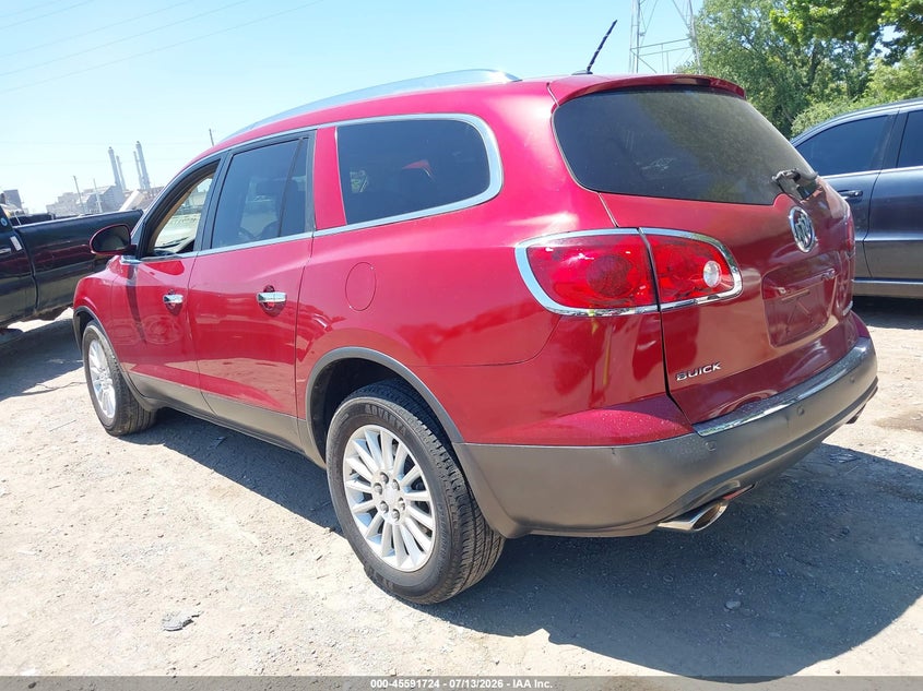 Vin: 5gakvcedxcj261952, lot: 46090101, buick enclave leather 20123