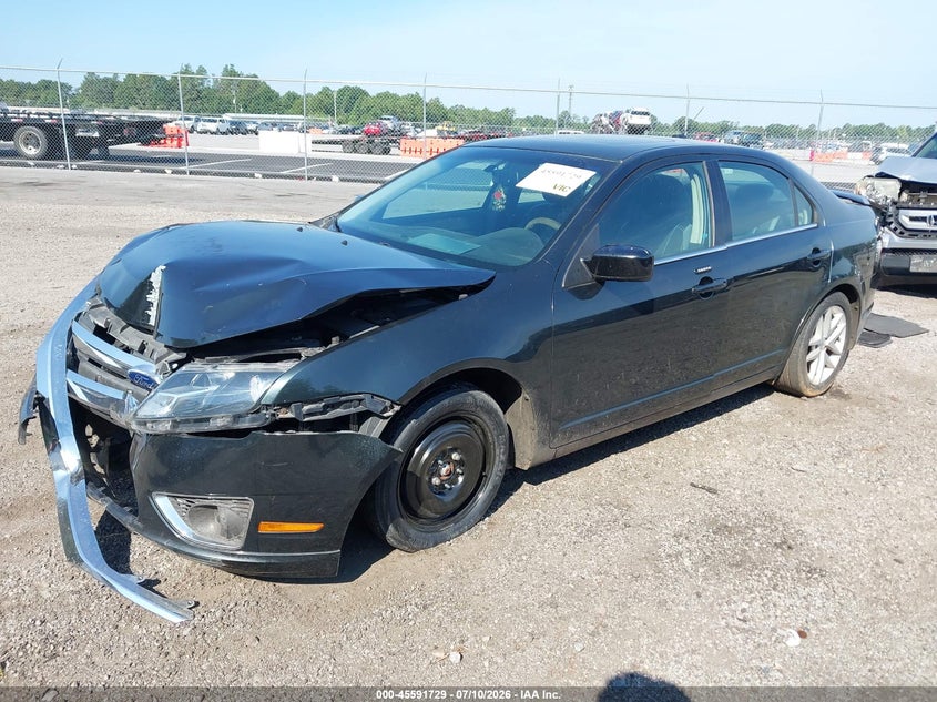 2010 Ford Fusion, Удар спереду, IAAI, VIN 3FAHP0CG9AR282282 — фото 2