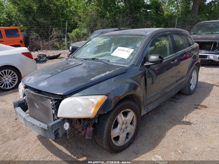 2007 Dodge Caliber Sxt VIN: 1B3HB48B17D589302 Lot: 45591741