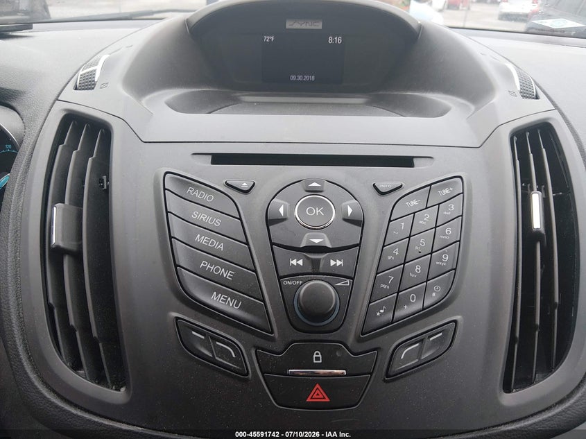 2016 FORD ESCAPE SPORT UTILITY VEHICLE 1.6L I-4 DI, DOHC, VVT, TURBO, 178HP