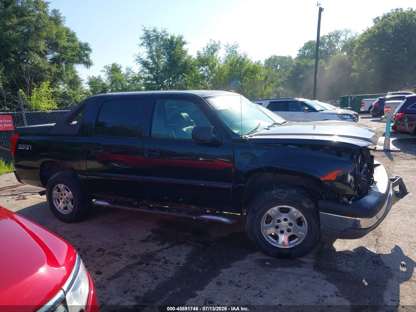 2003 Chevrolet Avalanche 1500 VIN: 3GNEK13T13G222159 Lot: 45591746