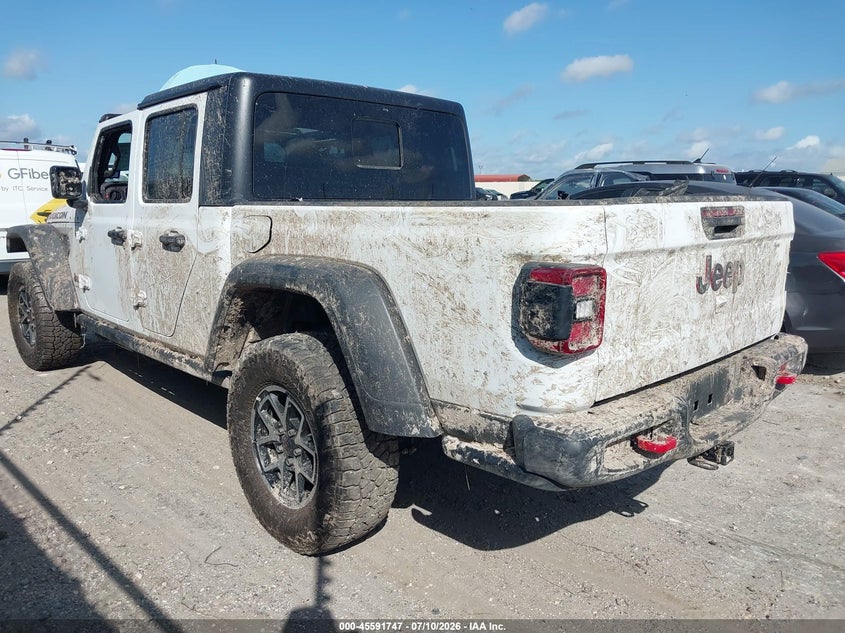 Vin: 1c6rjtbg3tl183274, lot: 46090124, jeep gladiator rubicon 4x4 20263