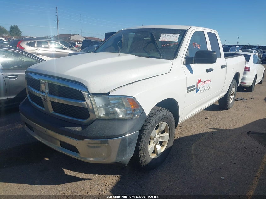 Vin: 1c6rr7fg1es242468, lot: 46090133, ram 1500 tradesman 20142