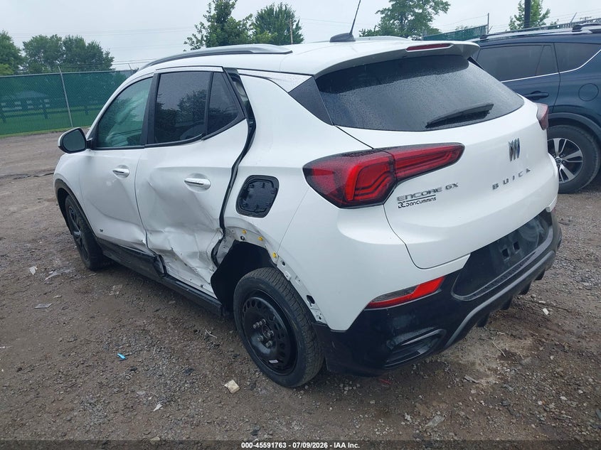 Vin: kl4amdsl5sb036985, lot: 46090140, buick encore gx sport touring fwd 20253