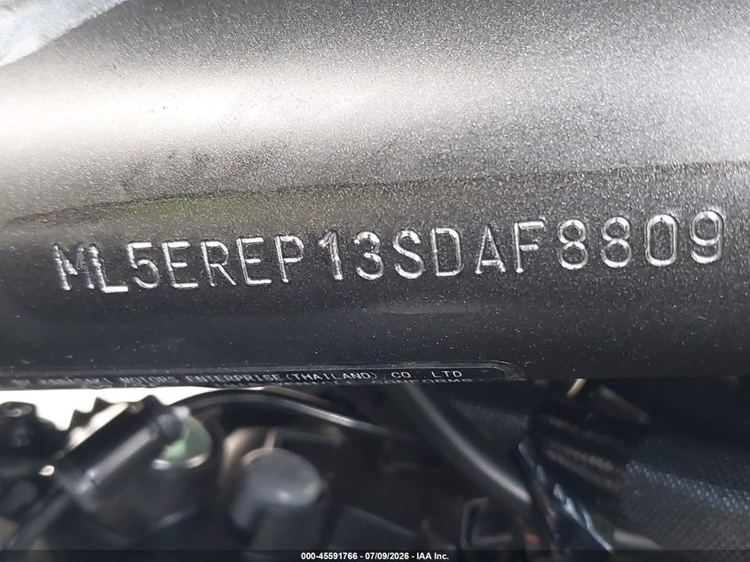 2025 Kawasaki Er650 P VIN: ML5EREP13SDAF8809 Lot: 45591766
