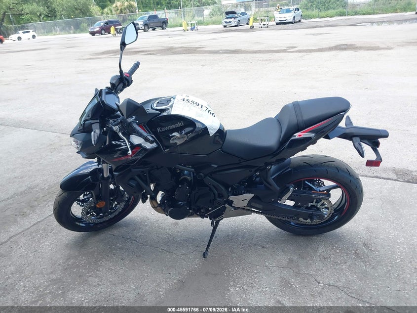 2025 Kawasaki Er650 P VIN: ML5EREP13SDAF8809 Lot: 45591766
